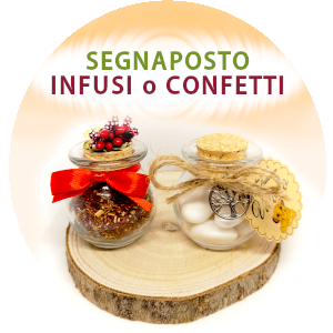 Segnaposto Infusi e Confetti